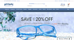 Desktop Screenshot of geek-eyewear-eyeglasses.go-optic.com