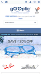Mobile Screenshot of geek-eyewear-eyeglasses.go-optic.com