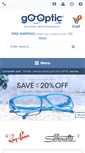 Mobile Screenshot of lauren-hutton-eyeglasses.go-optic.com