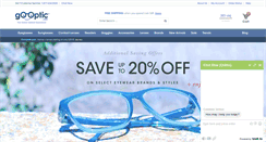 Desktop Screenshot of designer-sunglasses.go-optic.com
