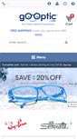 Mobile Screenshot of designer-sunglasses.go-optic.com