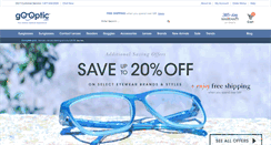 Desktop Screenshot of cazal-glasses.go-optic.com