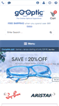 Mobile Screenshot of cazal-glasses.go-optic.com